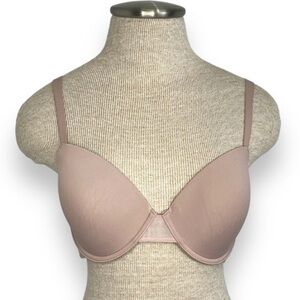 Womens Maidenform Convertible Strap Bra Size 36B Simply The One Demi T-Shirt